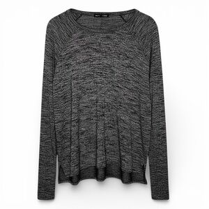 Rag & Bone Camden Long Sleeve Top Heathered Knit Tee Women’s Medium